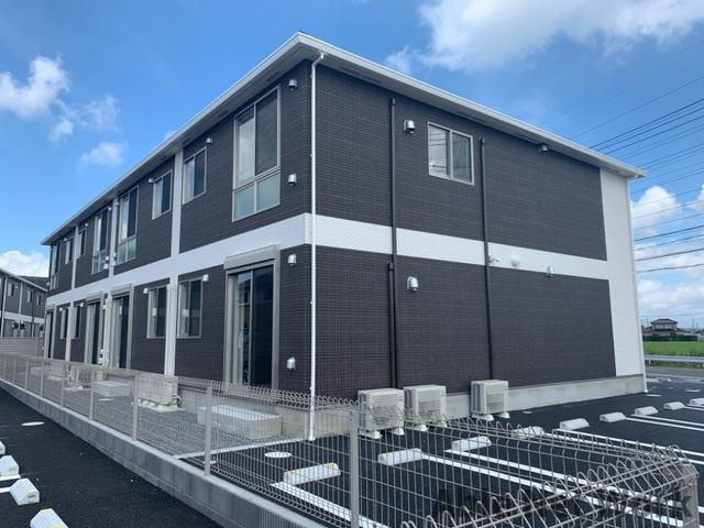 ボヌールの外観|駐車場