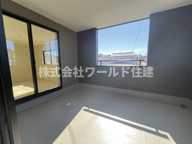 川越寺尾第4期のバルコニー