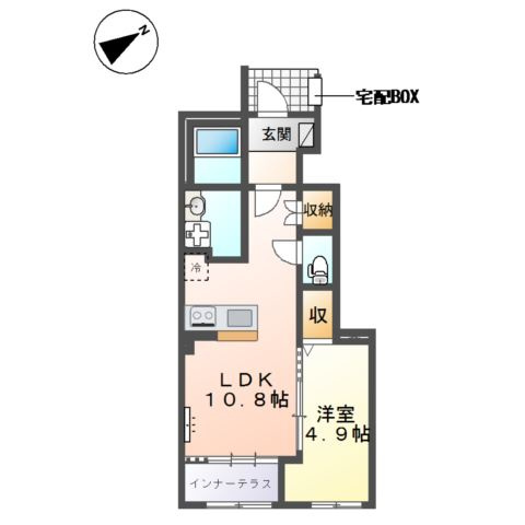 【間取り】 | 宮崎市大字島之内　賃貸アパート新築工事