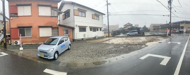 ●津市栗真町屋町第4 新築戸建の前面道路含む現地写真