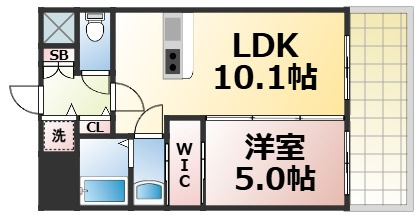 【間取り】 | オルゴグラート森ノ宮東館　仲介手数料無料