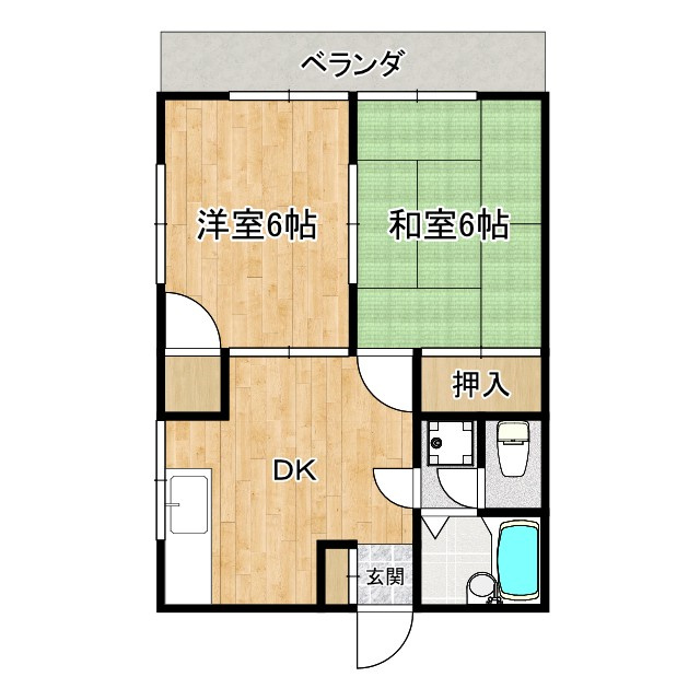 スカイコーストの間取り