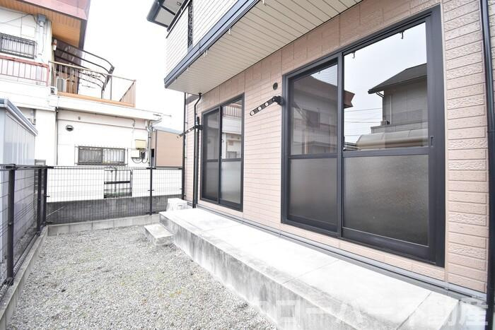 セジュール坂出の庭|専用庭