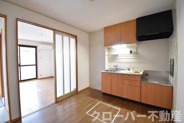 セジュール坂出のキッチン|ＤＫ６帖～洋室６帖