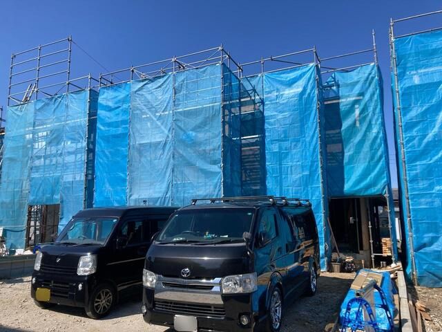 ●鈴鹿市岡田 第4 新築戸建【全3棟】の外観|外観は落ち着いています