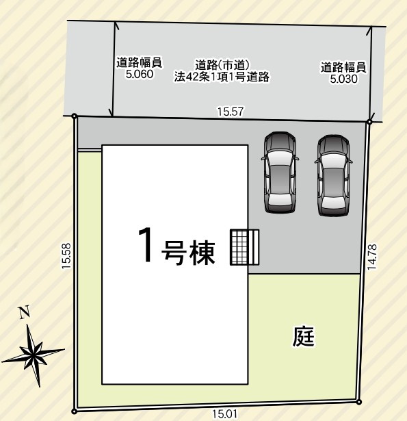 志免町桜丘第7の区画図