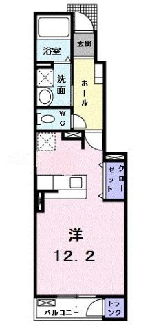 デフィⅠの間取り