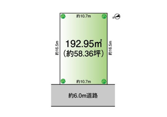 【土地図】 | 市原市ちはら台南５丁目　古家付売地