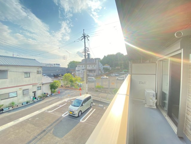 ユニゾンアンマン　エートウのバルコニー