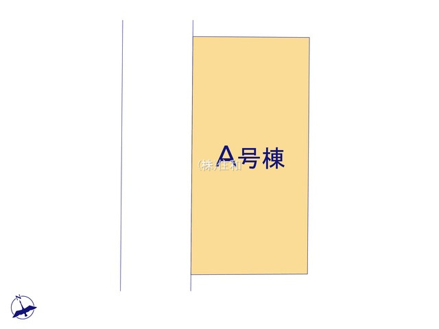 【新築分譲住宅】川越市石原町２丁目の区画図