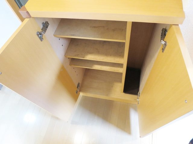 ボヌール奥戸の収納|シューズＢＯＸはこちら！