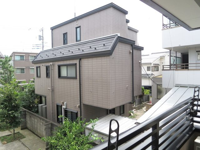 ボヌール奥戸の展望|バルコニーからの景色です！