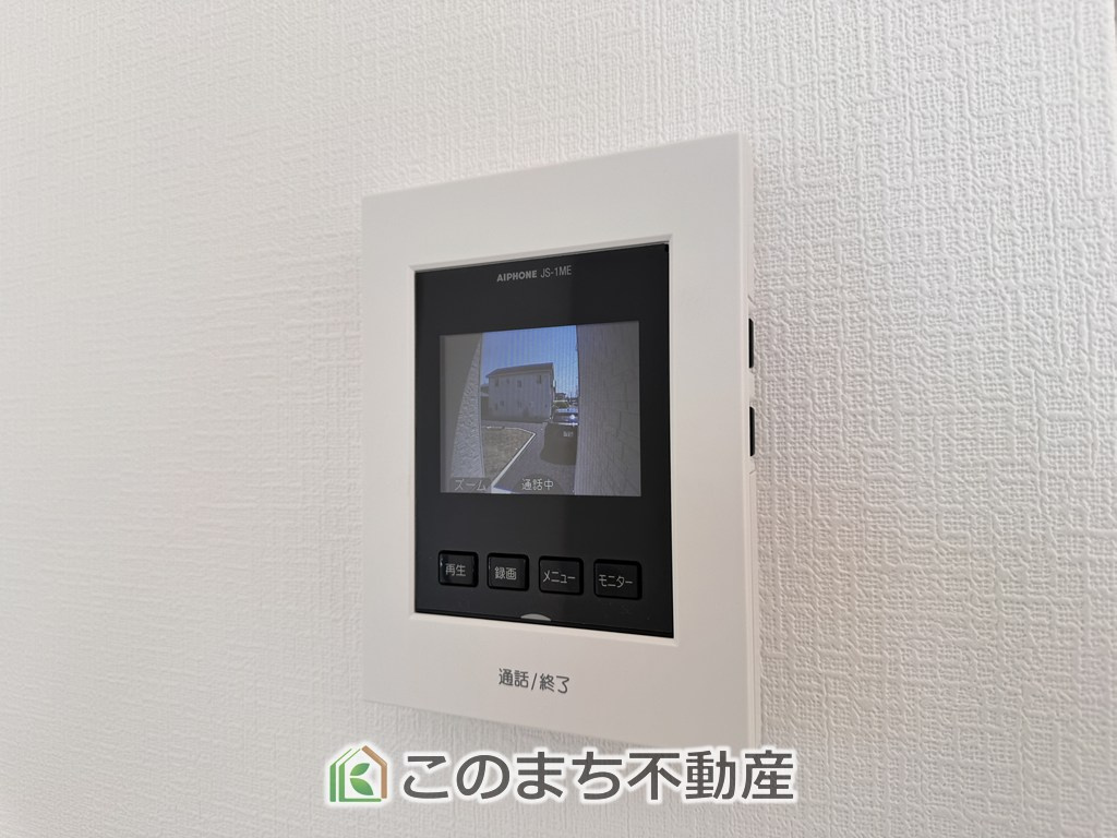 CRADLEGARDEN真岡市台町第10の設備|モニタ付きインターホンで防犯面もしっかり安心♪