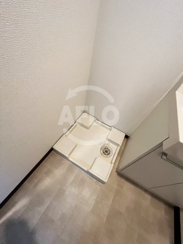 S-RESIDENCE野江の設備|S-RESIDENCE野江　洗濯機置場