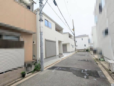 【前面道路含む現地写真】 | 菩提町５丁　新築分譲住宅　全２区画