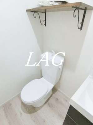 【トイレ】 | ハーミットクラブハウス高円寺フラット | トイレです。
