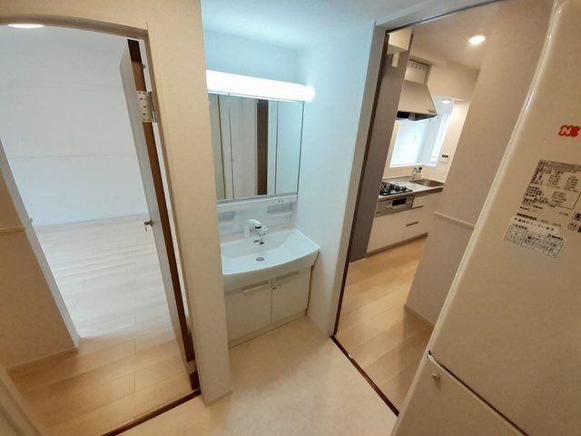 スマイル　ハウスの洗面所|広い洗面スペース