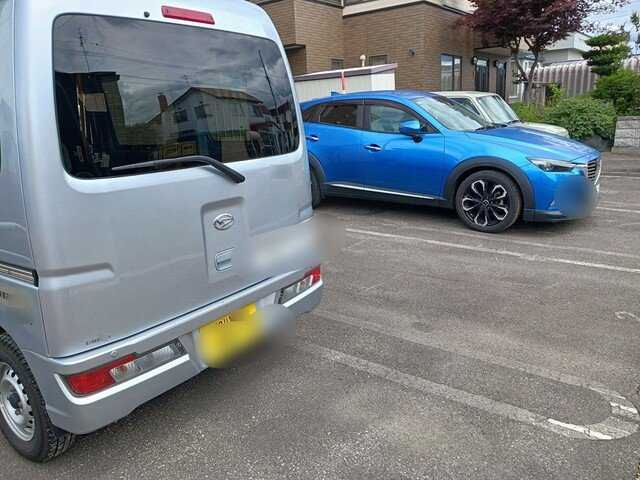 エーデルワイスの駐車場|駐車場に車を止められます