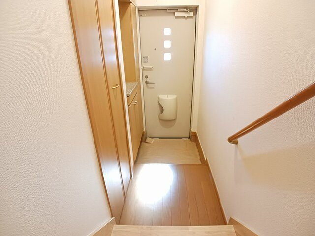 メゾン　ド　ひいらぎの玄関|落ち着いた玄関です