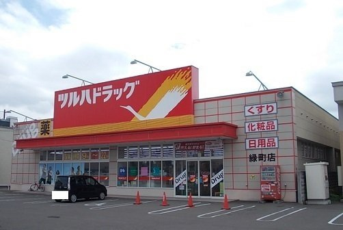 Ｙ’ｓ　ｍｏｒｅの周辺|ツルハドラッグ緑町店まで500m