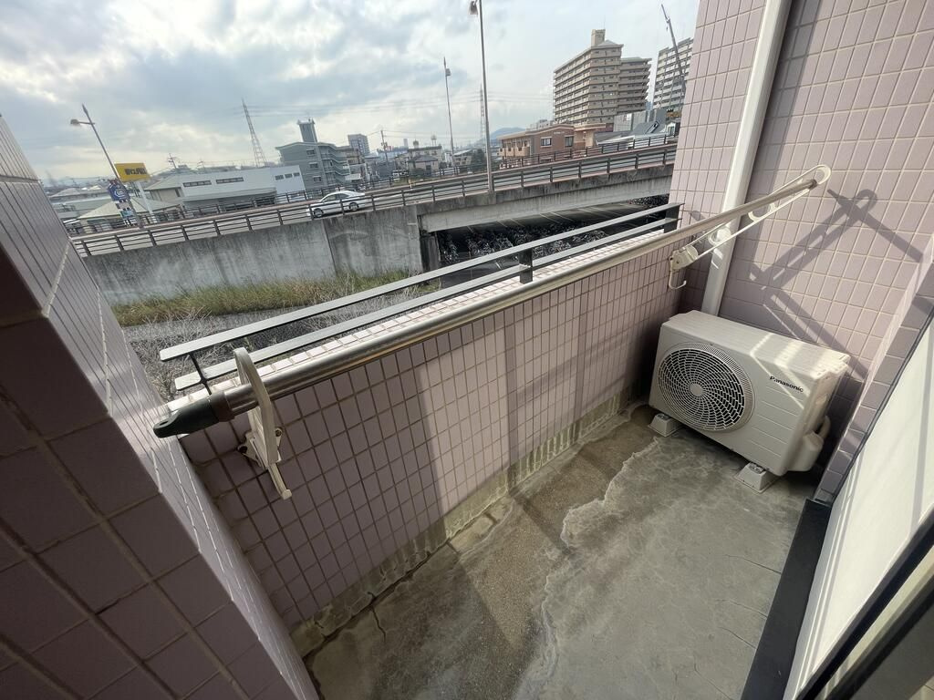 エクセレントクォーターのバルコニー