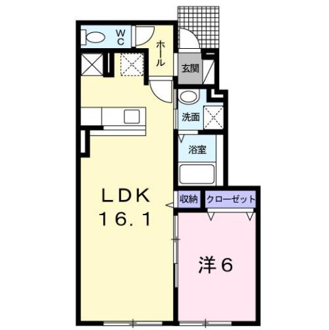 ルーマ　フォンテの間取り