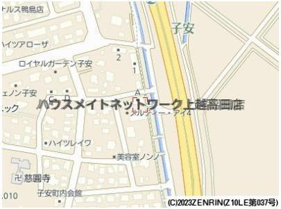 メルティー・アイⅣ　Ａの地図|位置図