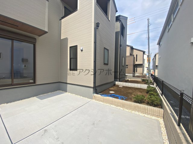所沢市北秋津・全2棟　新築一戸建　1号棟の庭