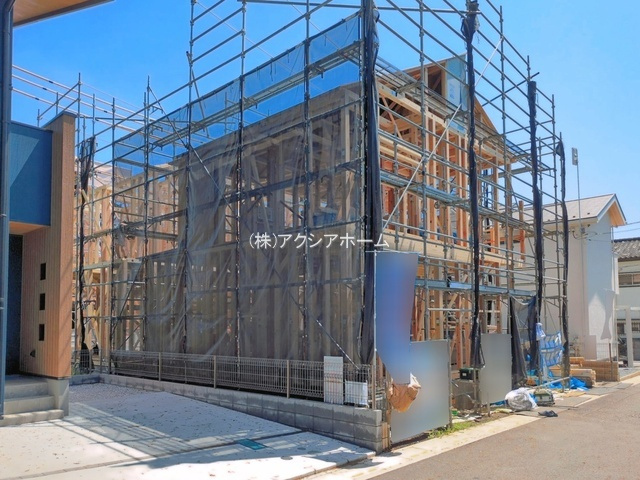 所沢市北秋津・全2棟　新築一戸建　1号棟の外観|2026年3月24日撮影