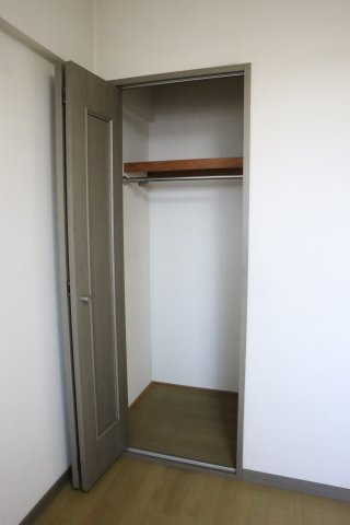 リッチ・ドゥ・阿南の収納|洋室5.3帖のクローゼット