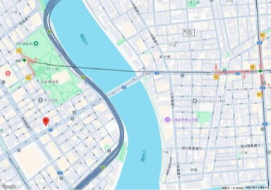 ニュー浜町ダイヤマンションの地図