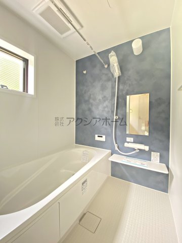 所沢市北秋津・全2棟　新築一戸建　2号棟の浴室|1坪タイプのユニットバス