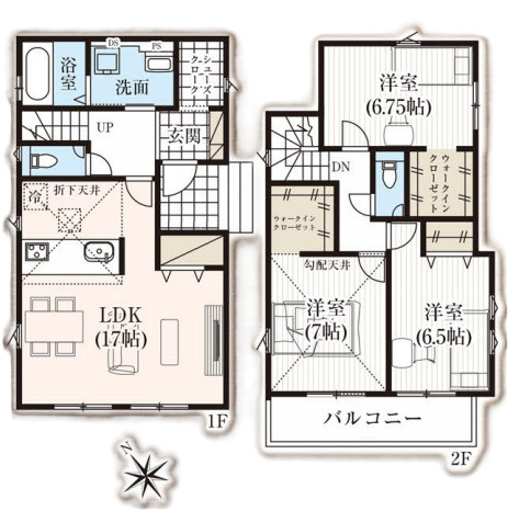 鴻巣市吹上本町　3期　新築一戸建て　グラファーレ　01