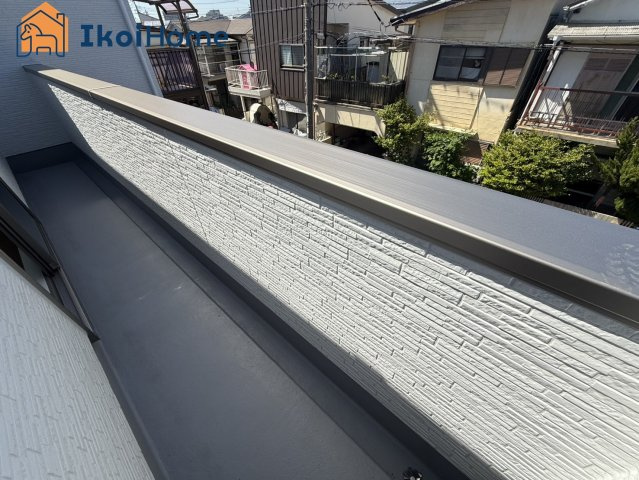 明石市藤江　新築戸建のバルコニー|【ホームページに現地動画掲載中】●年中無休：当日予約可●バルコニー広く沢山洗濯物が干せます！