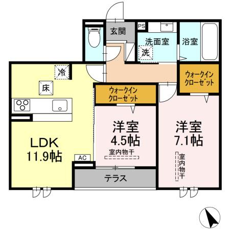 【間取り】 | メゾン・ロワール