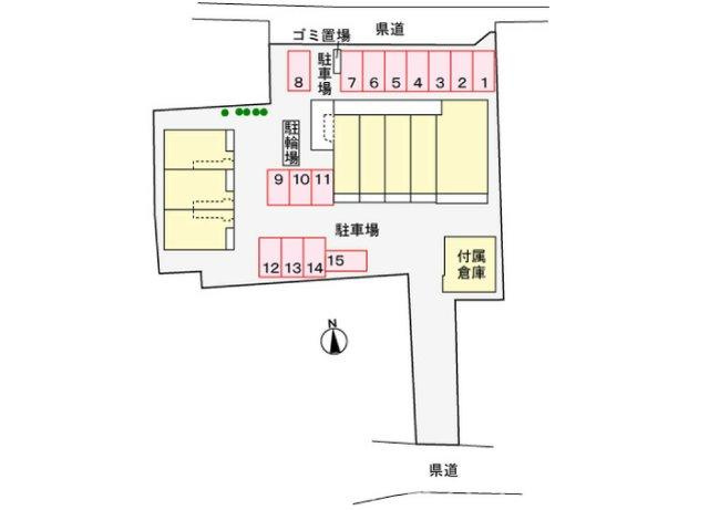 南風ＥＡＳＴの区画図