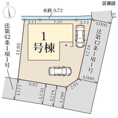 リーブルガーデン南丹市園部町美園町2期の区画図