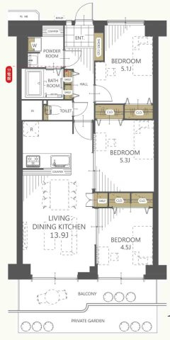 府中市是政５丁目の中古マンション