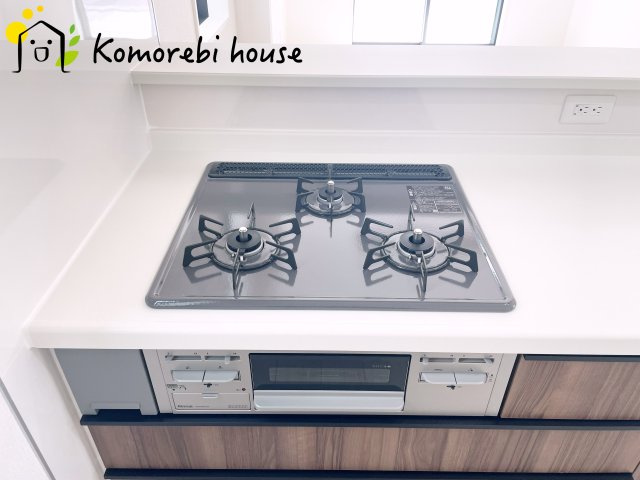 鴻巣市吹上本町　3期　新築一戸建て　グラファーレ　02のキッチン|キッチンです