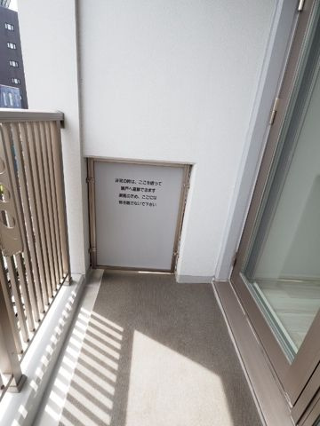 アーバネックス旗の台のバルコニー