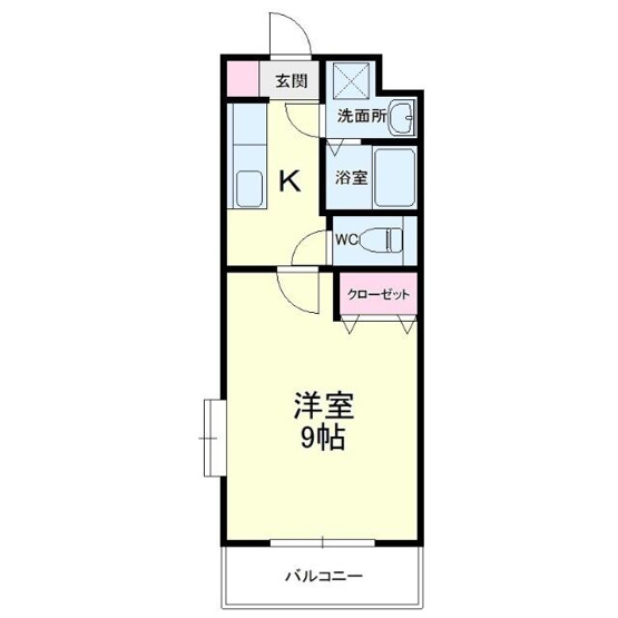 【間取り】 | カウベルⅠ