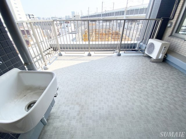 ステージファースト東十条のバルコニー|ルーフバルコニーです☆