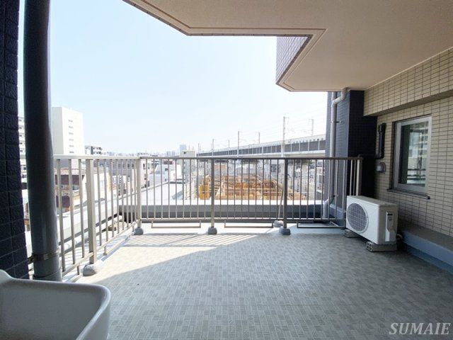 ステージファースト東十条のバルコニー|ルーフバルコニーです☆