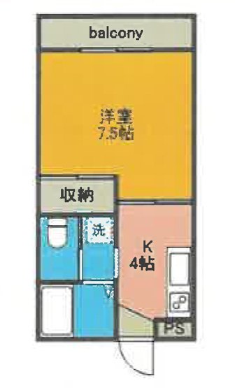 【間取り】 | 三島市大宮町 売二棟マンション ES06120 | 三島市大宮町　間取り一例（1棟目）