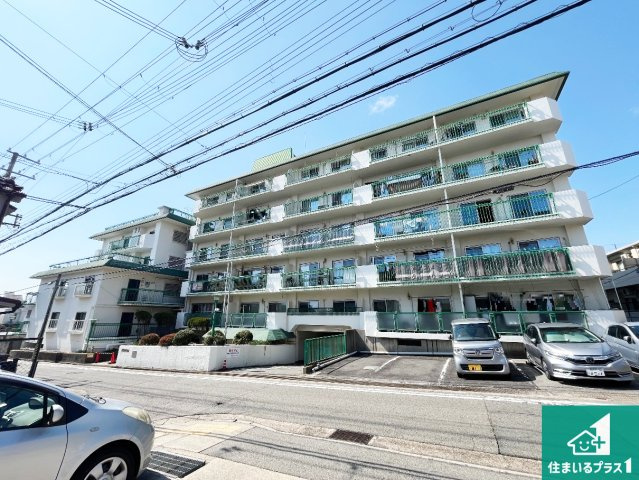 歌敷山ダイヤハイツの外観|マンション外観写真！