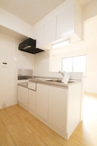 熊本市南区御幸笛田４丁目のアパートのキッチン