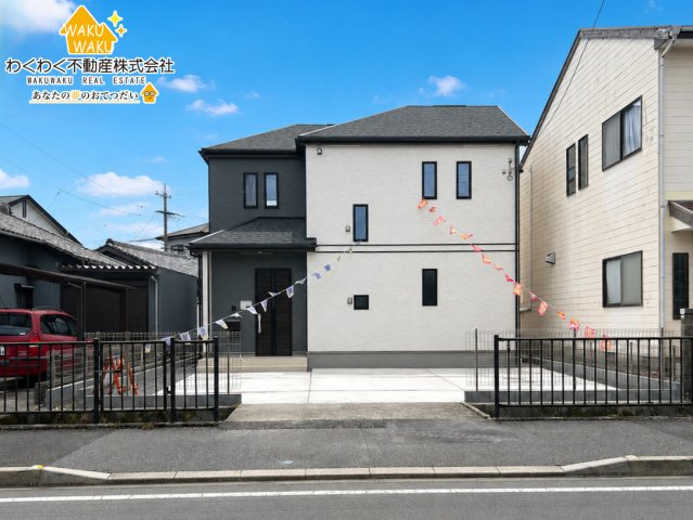 島田市御仮屋町　全2棟／の前面道路含む現地写真|【限定1棟】2026年7月28日撮影