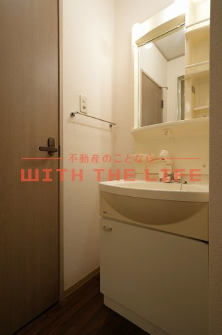 メゾン千本杉【キャッシュバック対象物件】の独立洗面台|独立洗面化粧台が付いています