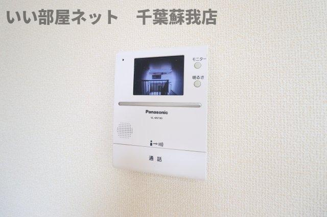 メゾンボナール　Ｆのセキュリティ|TVモニターホン付きでセキュリティ面も安心！
