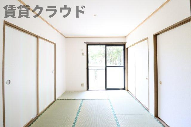 メゾンボナール　Ｆの和室|和室がひろがる居住スペース